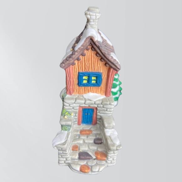 Vintage 1997 Dickens Collectibles Porcelain House Bridge - Picture 2 of 5